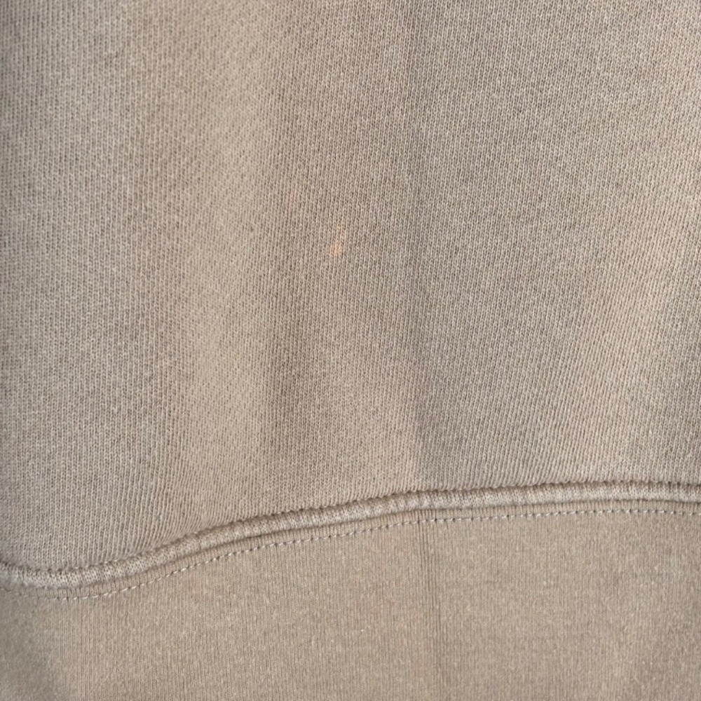 Parachute Crewneck Sweatshirt S 100% Organic Cotton Beige Quiet Luxury USA READ - Picture 5 of 12